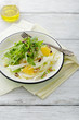 fennel salad with oranges slice and nuts