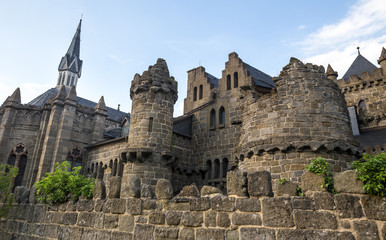 Wall Mural - loewenburg castle bergpark kassel germany