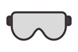 © Jemastock - flat design safety goggles icon vector illustration