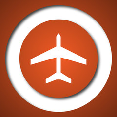 Sticker - Plane icon