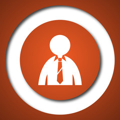 Poster - Business man icon