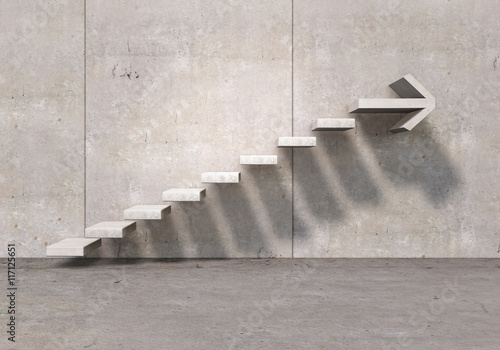 Cuadros en Lienzo Growth and progress concept . Mixed media