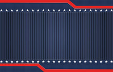 American Blue Patriotic Background