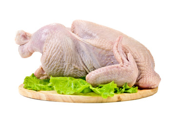 Whole raw chicken