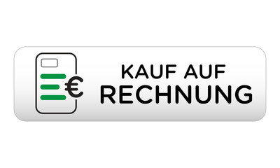 Webshop - Kauf auf Rechnung Button grün