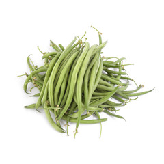 Wall Mural - Needle green beans isolated