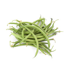 Wall Mural - Needle green beans isolated