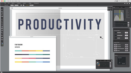 Productivity, Production Working Business Concept