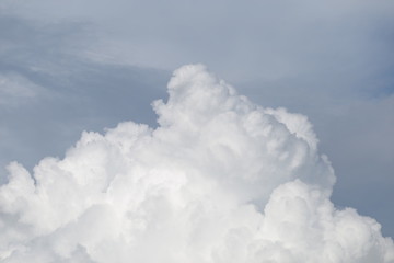 Wall Mural - Cloudscape with Sky and Clouds Background