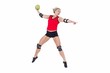 © WavebreakMediaMicro - Female athlete with elbow pad throwing handball
