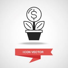 Poster - financial money symbol icon