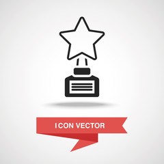 Sticker - movie medal icon