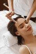 © puhhha - Facial Beauty Treatment. Woman Getting Oxygen Water Skin Peeling
