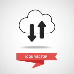 Sticker - i-cloud icon