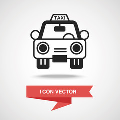 Poster - taxi icon