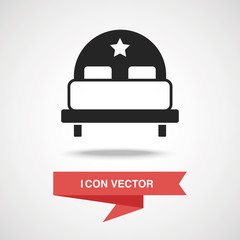 Sticker - bed icon