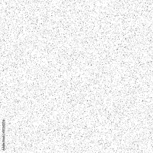 Fotomural White abstract background with black film grain, noise, dotwork, halftone, grunge texture for design concepts, banners, posters, wallpapers, web, presentations and prints