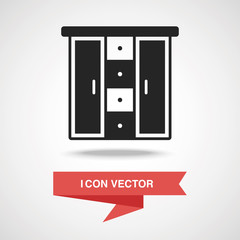 Poster - closet cabinet icon