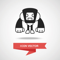 Sticker - robot icon