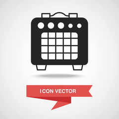 Sticker - stereo icon