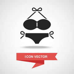 Sticker - swim suit icon