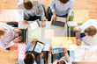 © Syda Productions - business team with laptop and tablet pc computers