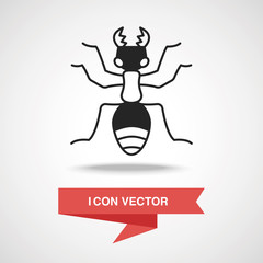 Sticker - insect icon