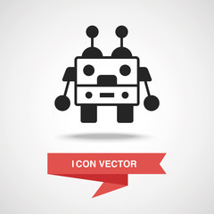 Poster - robot icon