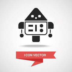 Poster - robot icon