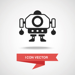 Wall Mural - robot icon