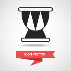 Sticker - drum icon