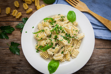 Italian pasta food