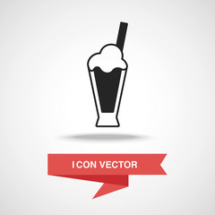 Poster - ice coffee icon