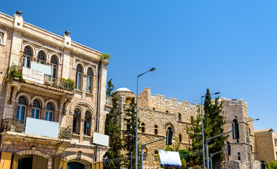 Poster - Buildings in the city centre of Jerusalem