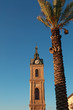 Israele: vista della Torre dell'orologio della città vecchia di Giaffa il 31 agosto 2015.  È una delle sette Torri dell'orologio costruite in Palestina durante il periodo ottomano 
