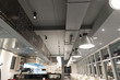 © interiorphoto - Commercial ventilation system in modern restaurant