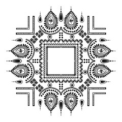 Indian tribal ornament