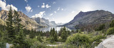Wild Goose Island Panoramic - Glacier National Park