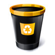 Recykling - segregacja odpadów - plastik