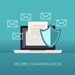 Secure communication. Email protection.