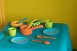 © mikesmithdesign - kids plastic kitchen play set