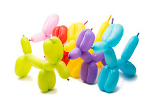 Toy Of Balloons Isolated