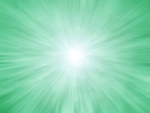 Green Radial Background Starburst With Bright Light