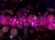 Colorful Abstract Purple Bokeh Light Background