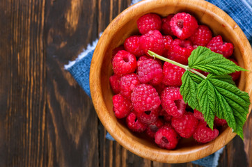 Wall Mural - raspberry