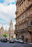 Fototapeta Miasto - Glasgow City Chambers on George Square in Glasgow