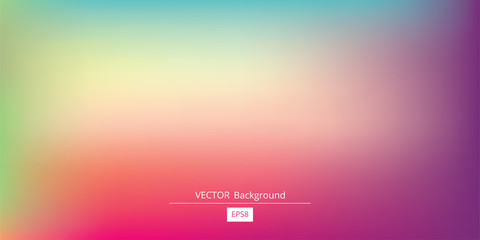 Wall Mural - Colorful Gradient Vector Background