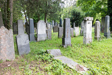 Graves On Jewish Section Of Central Cemetery In Vienna, Austria