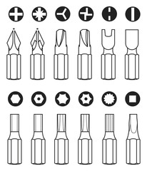 Screwdriver bit icon