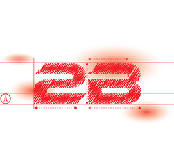 2b redprint font